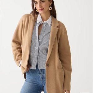 J Crew Sweater Blazer